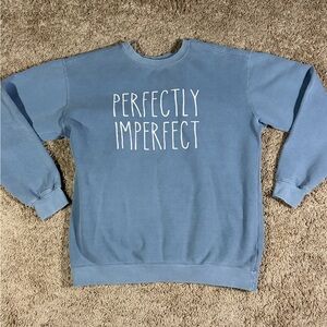 Blue Crewneck Sweater - Perfectly Imperfect